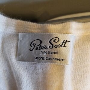 White Cashmere Sweater